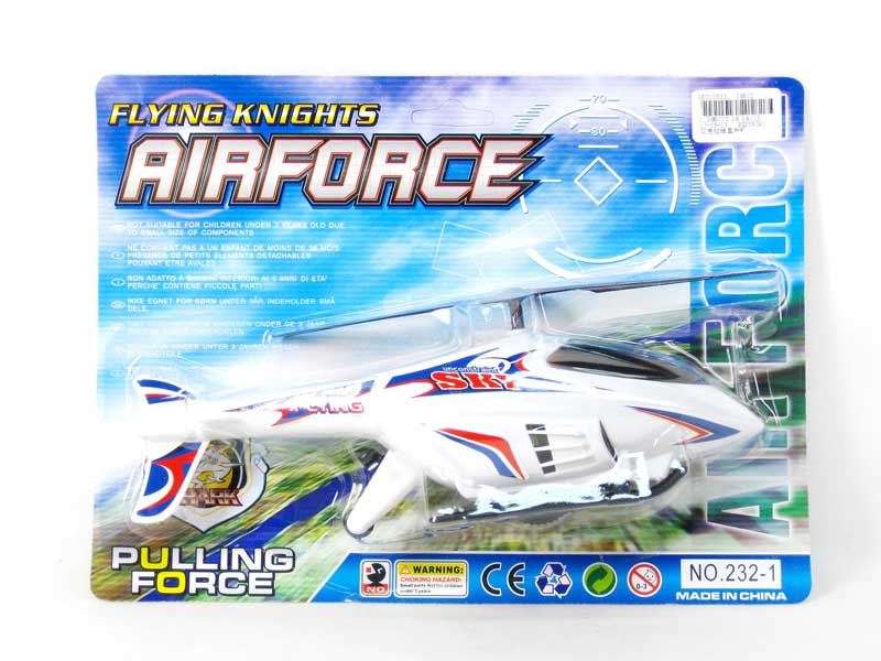 Pull Line Helicopter toys