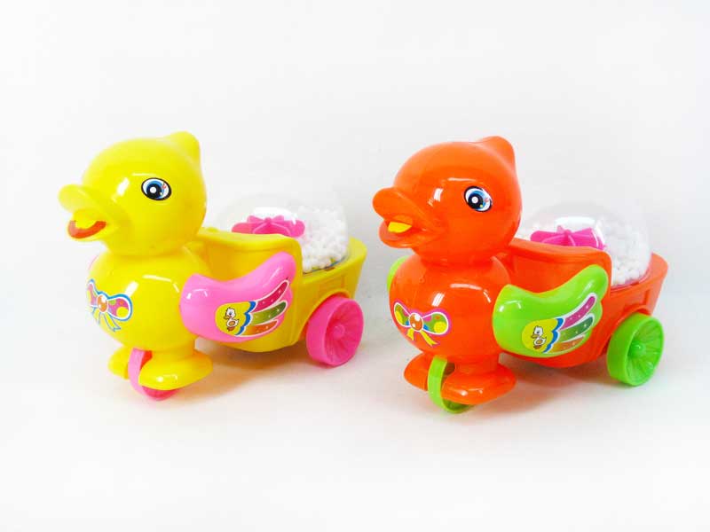 Pull Line Duck W/Snow(2C) toys