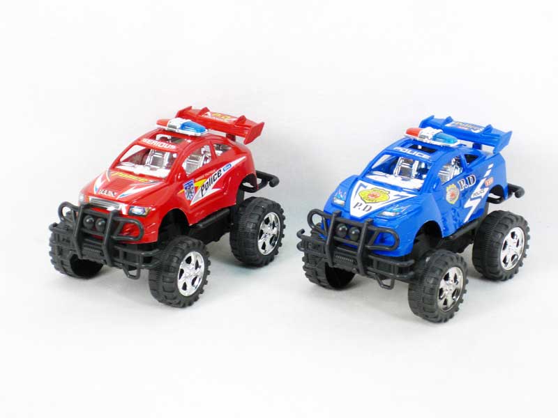 Pull Line Cross-country Police Car(2S2C) toys