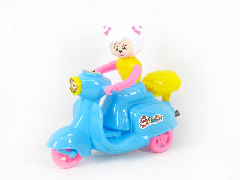 Pull Line Motorcycle W/Bell toys