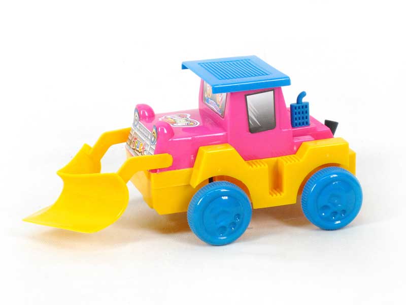 Pull Line Construction Truck W/L(4S3C) toys