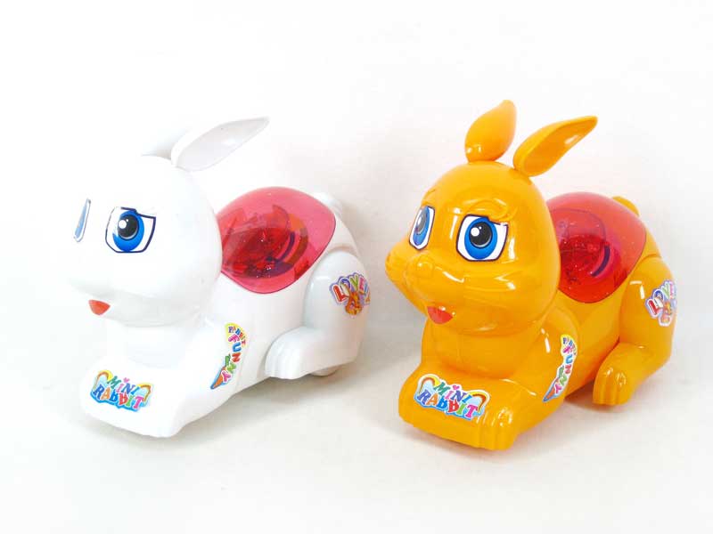 Pull Line Rabbit  W/L(2C) toys