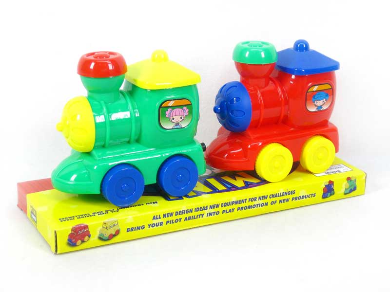 Pull Line Train W/Bell(2in1) toys