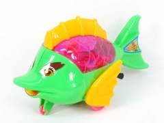 Pull Line Fish toys