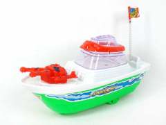 Pull Line Boat W/Bell(3C)