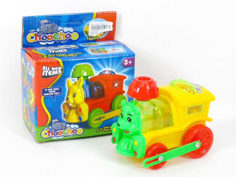 Pull Line Train W/L(3S3C) toys