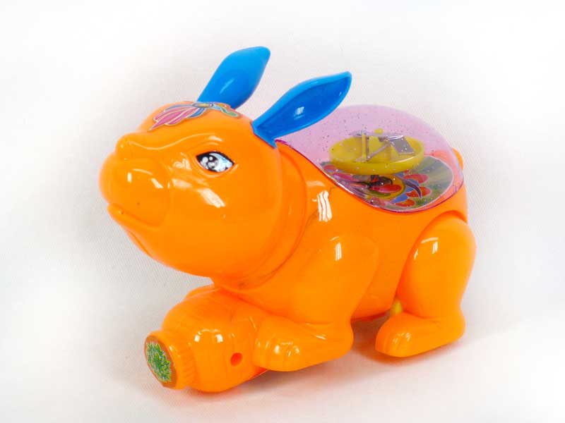 Pull Line Rabbit W/L(3C) toys