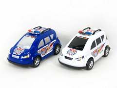 Pull Line Police Car W/Bell(2C)