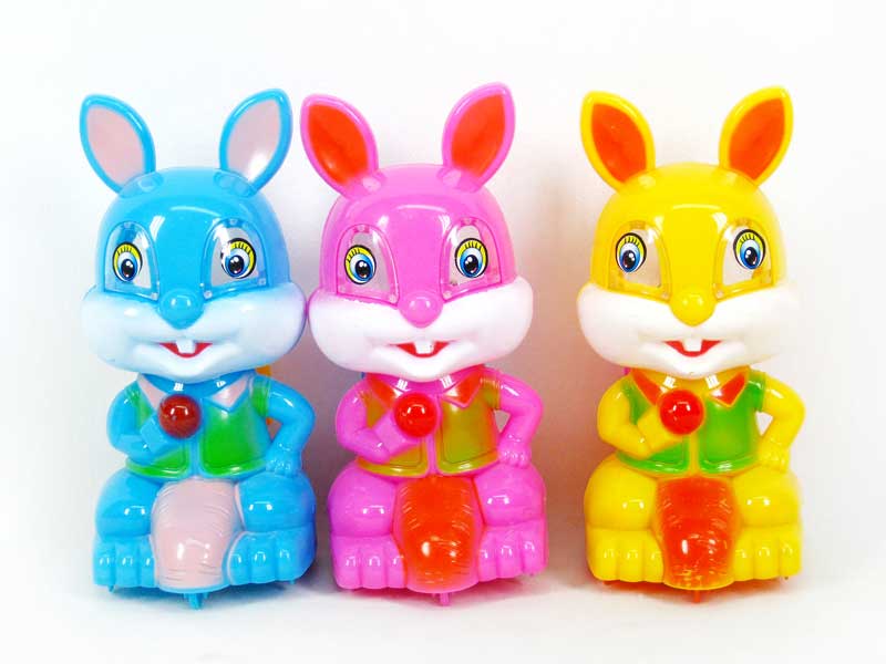 Pull Line Rabbit W/L(3C) toys