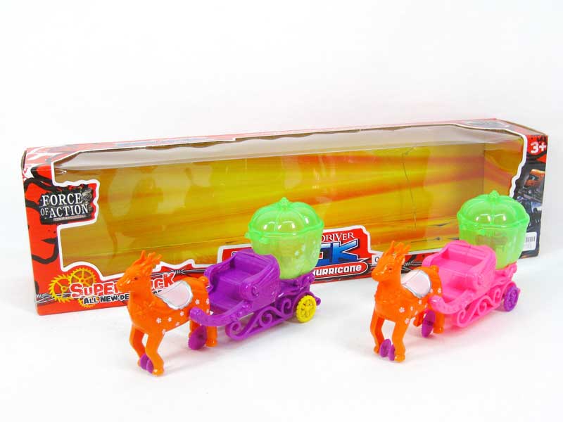 Pull Line Carriage W/L(2in1) toys