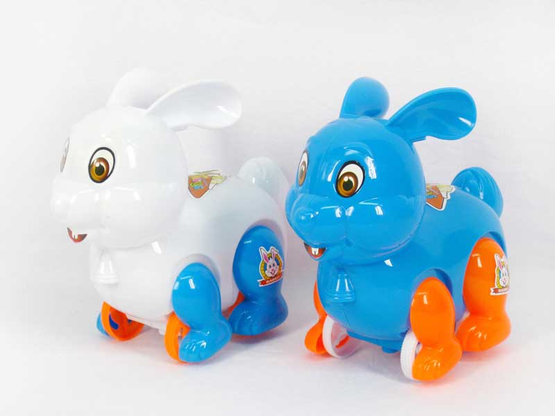Pull Line Rabbit W/Bell toys