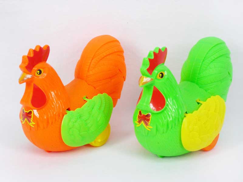 Pull Line Chicken W/Bell(2C) toys