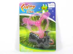 15CM Pull Line Flying Saucer(2C) toys