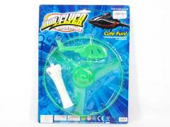 Pull Line Plane & Saucer W/L toys