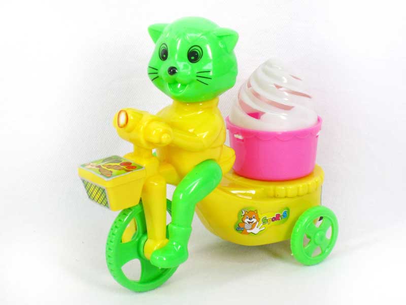 Pull Line Cat Car toys