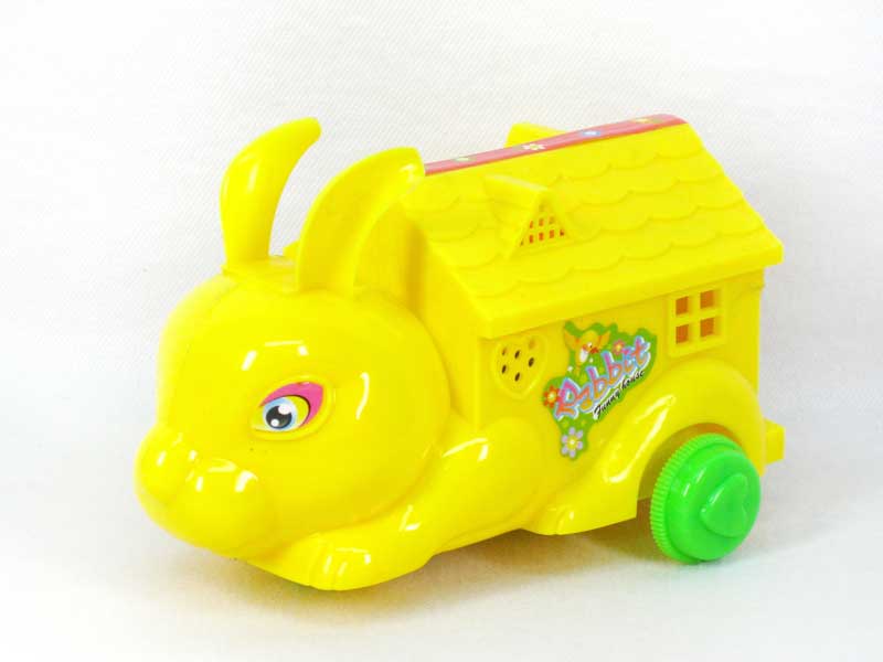Pull Line Rabbit W/L(4C) toys
