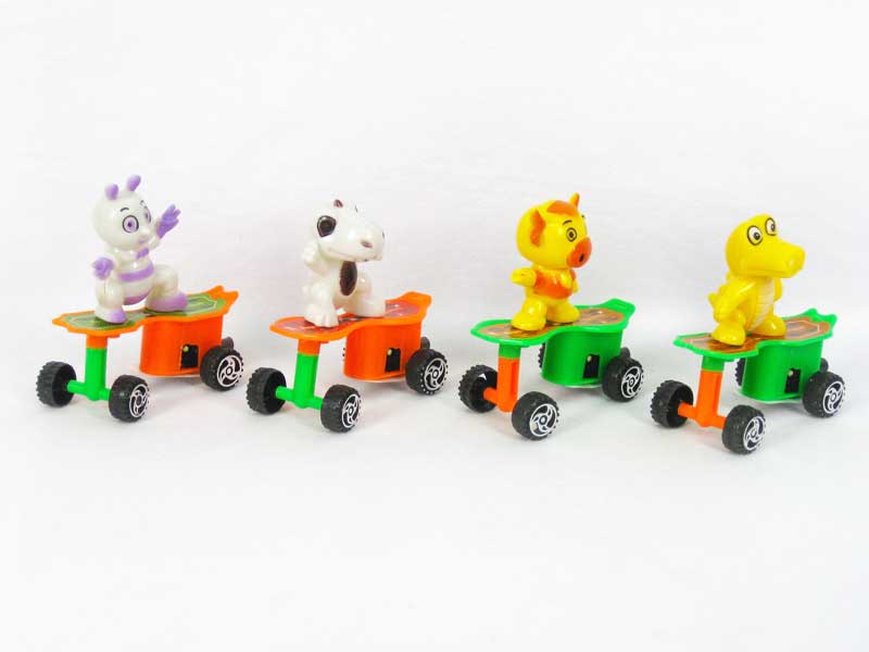 Pull Line Scooter(4S2C) toys