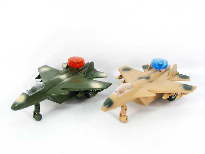 Pull Line Plane W/L(2C) toys
