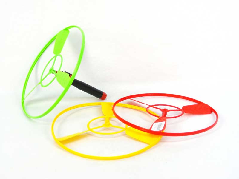 Pull Line Flying Saucer(3in1) toys