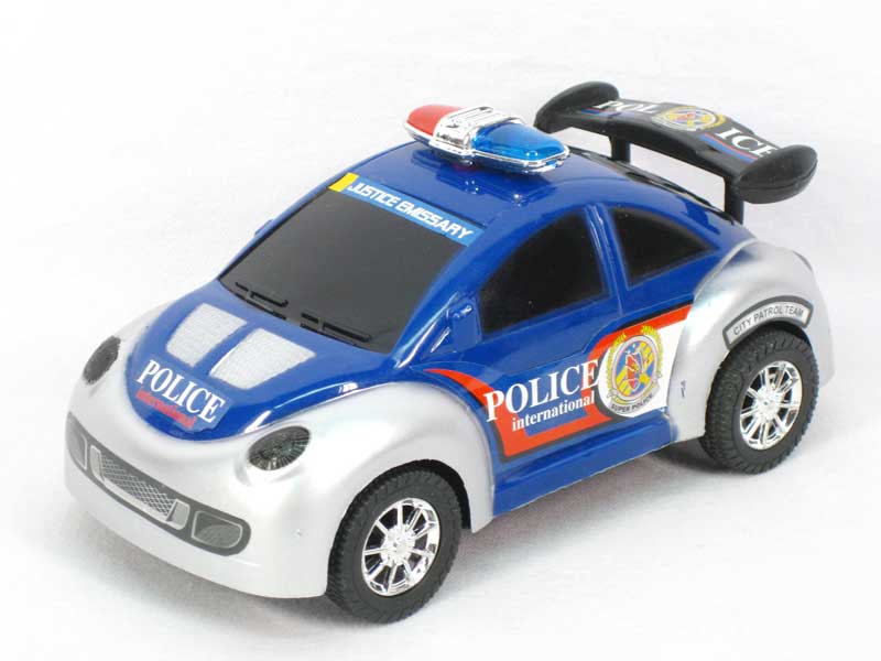Pull Line Police Car  W/Bell(3C) toys