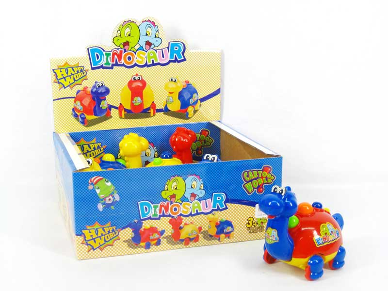 Pull Line Dinosaur W/Bell(6in1) toys
