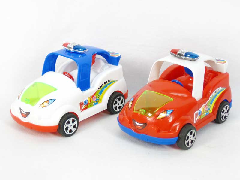 Line Pull Police Car toys