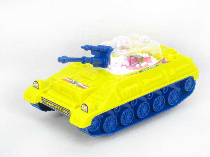 Pull Line Tank W/L_Snow(3C) toys