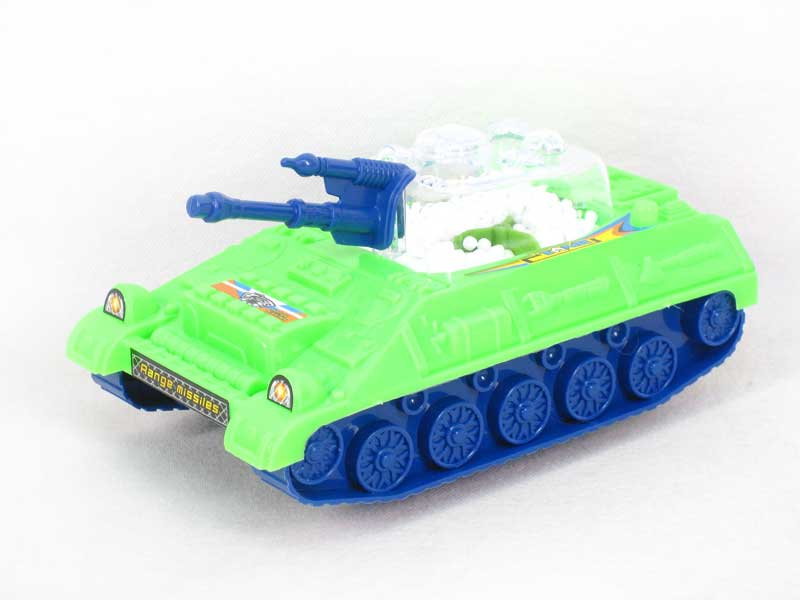 Pull Line Tank W/Snow(3C) toys