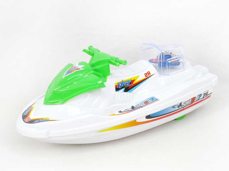 Pull Line Motorboat W/L(3C) toys