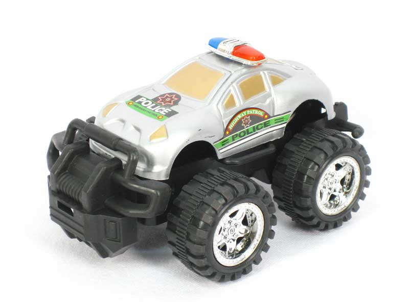 Pull Line Police Car W/Bell toys