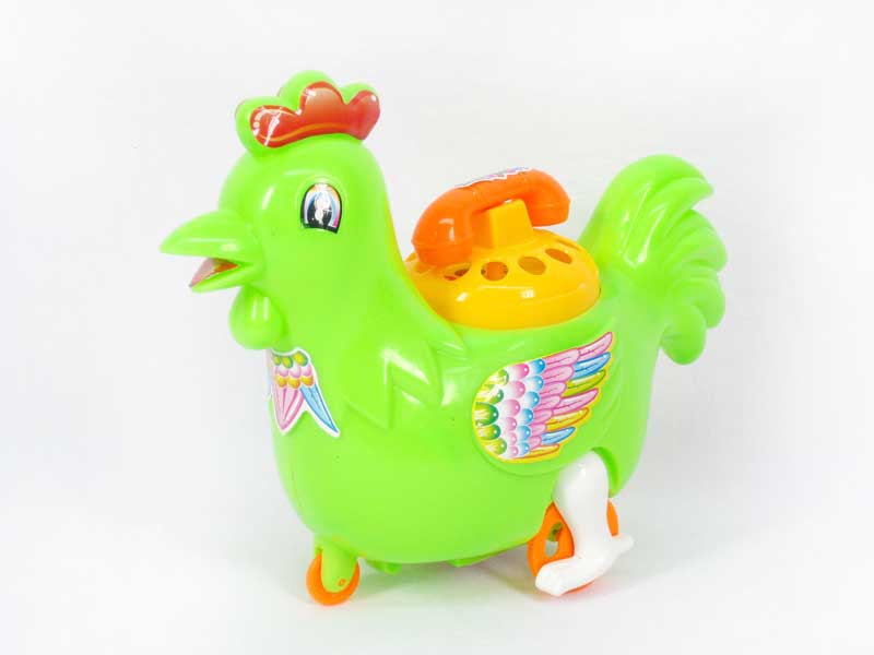 Pull Line Chicken W/Bell toys
