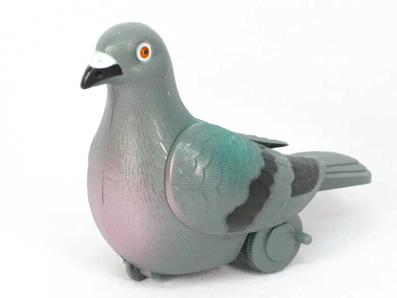 Pull Line Pigeons W/Bell toys