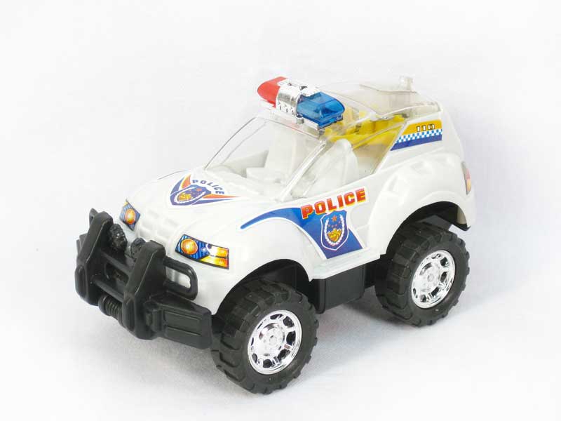 Pull Line Police Car W/L toys