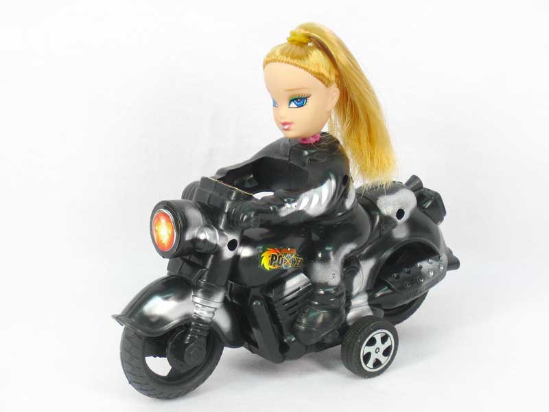 Pull Line Motorcycle W/Bell(2C) toys