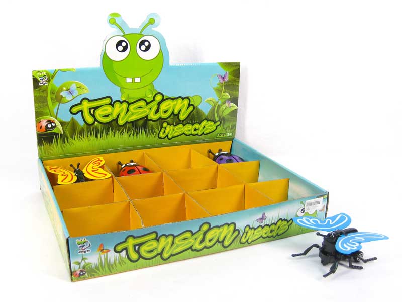 Pull Line Insects(12in1) toys