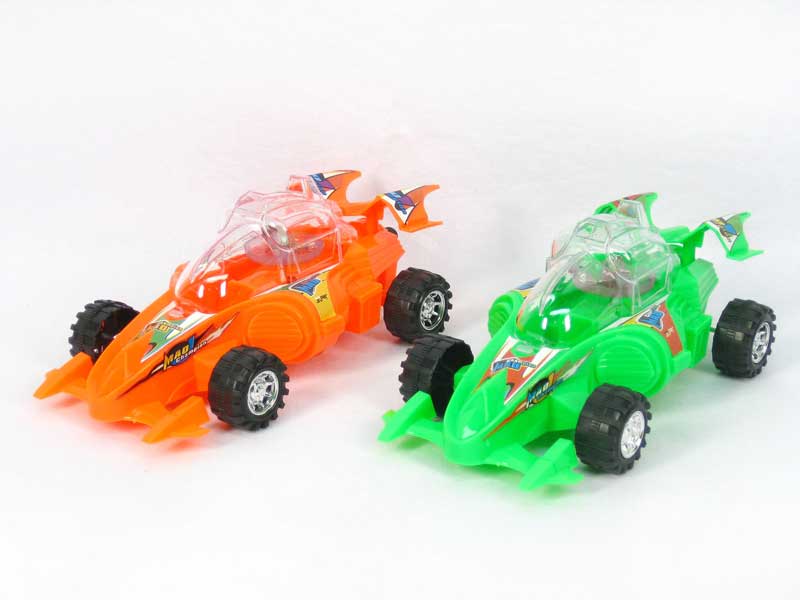 Pull Line Racing Car W/L(3C) toys
