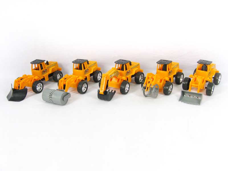 Pull Line Construction Truck(5S) toys