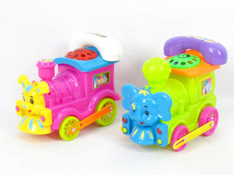 Pull Line Cartoon Car W/Bell(2S) toys