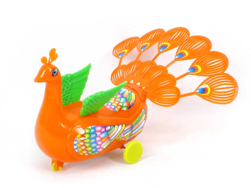 Pull Line Peacock toys