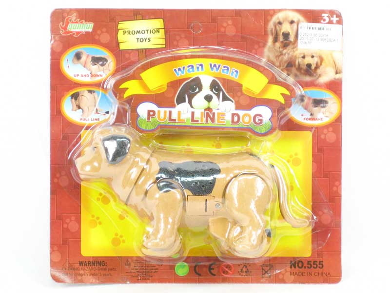 Pull Line Dog toys