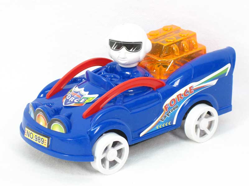 Pull Line Aether Car W/Bell toys