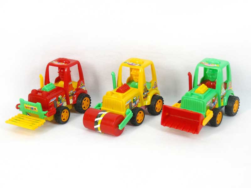Pull Line Construction Truck(3S3C) toys