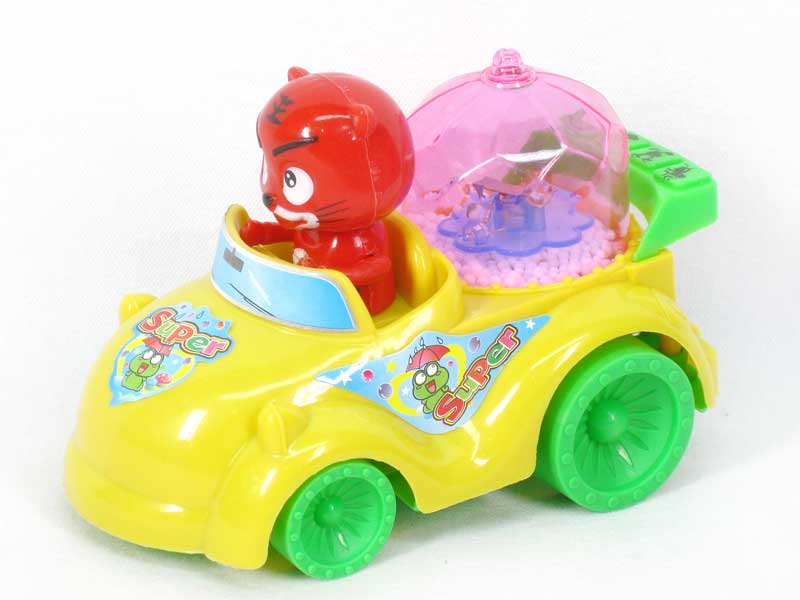 Pull Line Car W/Light  toys