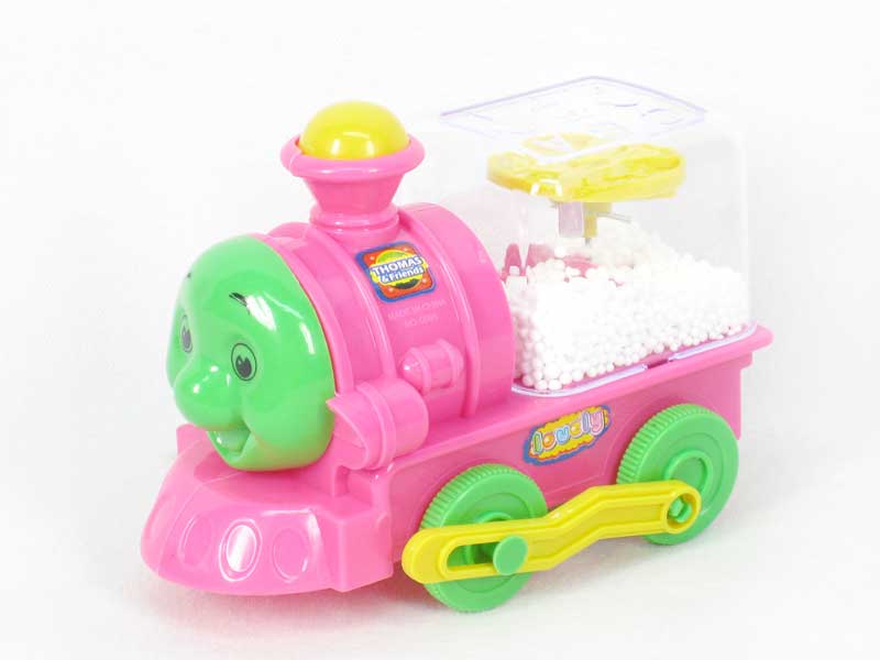 Pull Line Train W/L_Snow(3C) toys