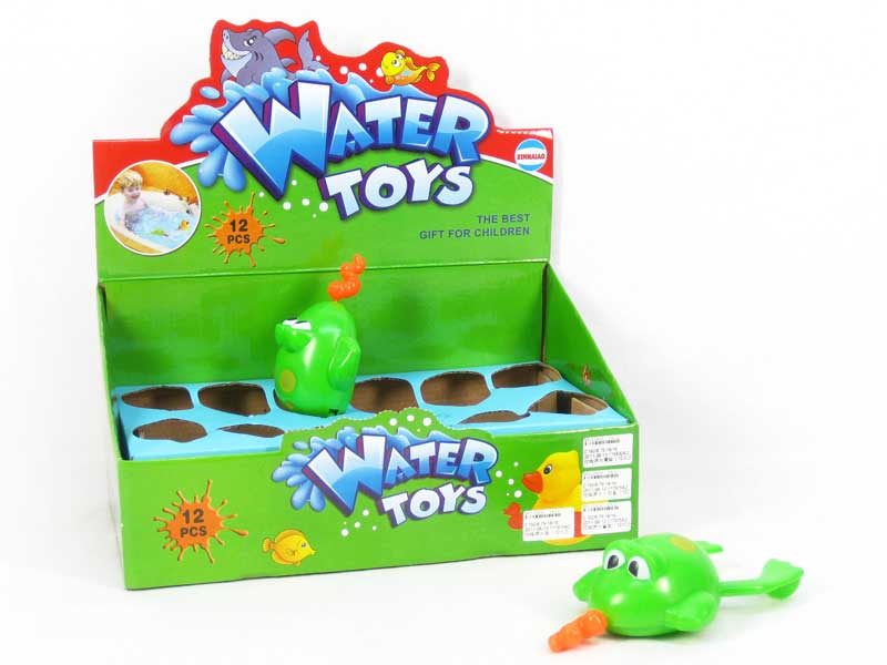 Pull Line Swimming Frog(12in1) toys