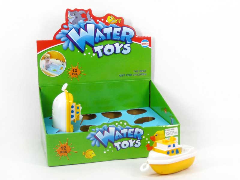 Pull Line Swimming Ship(12in1) toys