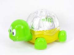 Pull Line Tortoise W/L_Snow(2C) toys