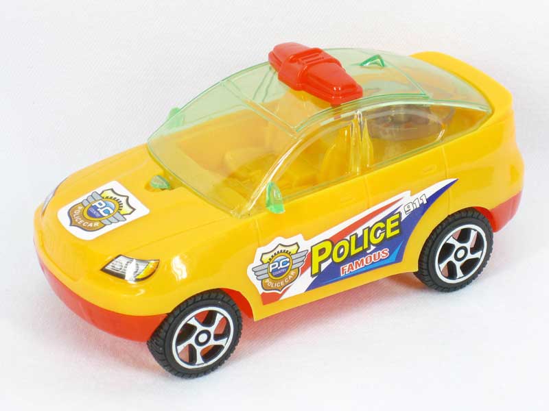 Pull Line Police Car W/L(3C) toys