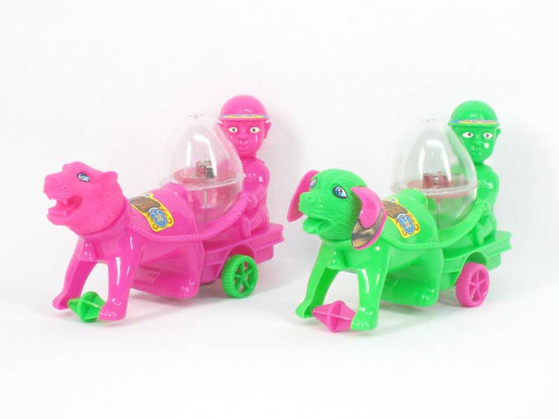 Pull Line Animal W/L(2S2C) toys