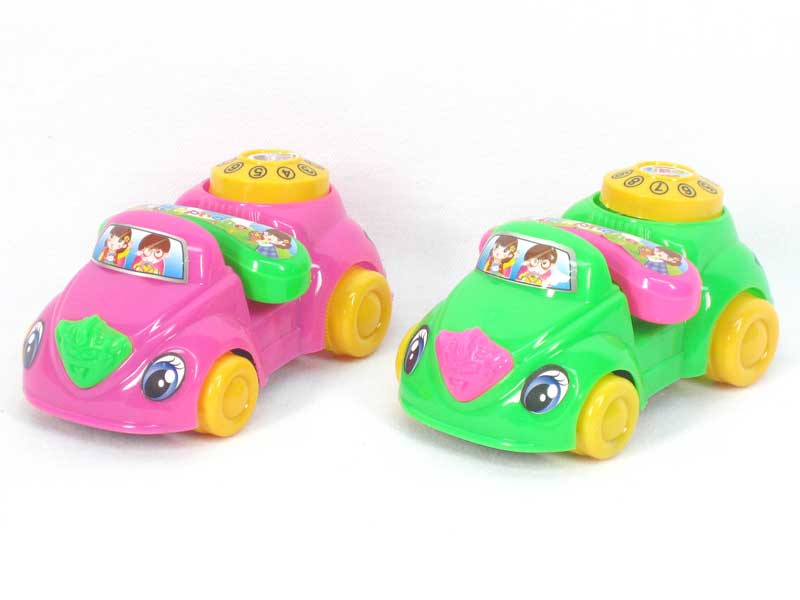Pull Line Phone Car(2in1)) toys